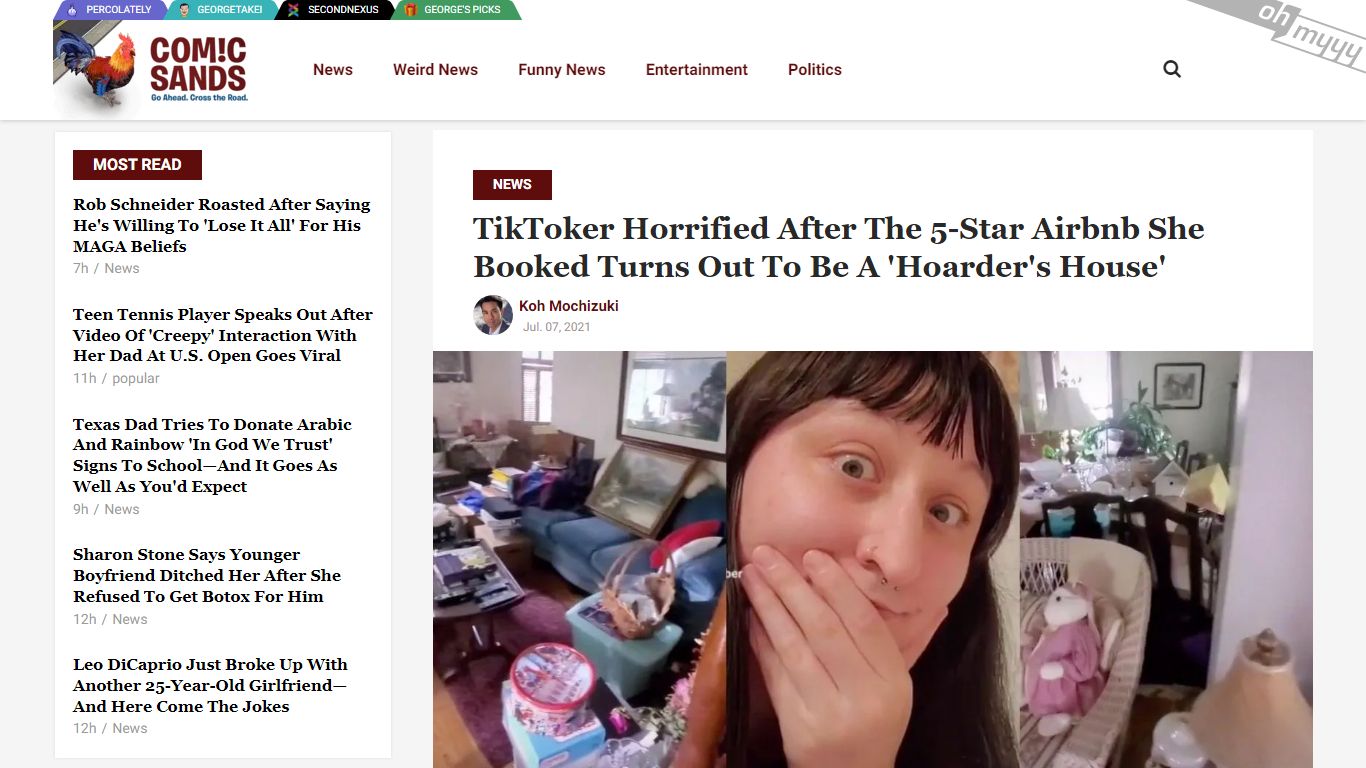 TikToker's 5-Star Airbnb Turns Out To Be A 'Hoarder's House': VIDEO ...